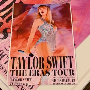 Taylor Swift The Eras Tour Poster 1000 Piece Puzzle